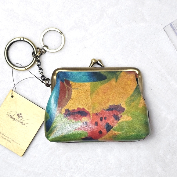 Patricia Nash Watercolor Butterfly Borse Coin Purse - Picture 4 of 7